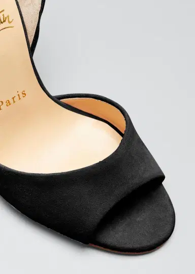 Christian Louboutin Rose Amelie Ankle-Wrap Red Sole Sandals | Thumbnail 3 Christian Louboutin Rose Amelie Ankle-Wrap Red Sole Sandals | Thumbnail 3