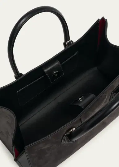 Givenchy Antigona Suede & Leather Carryall Top-Handle Bag | Thumbnail 4 Givenchy Antigona Suede & Leather Carryall Top-Handle Bag | Thumbnail 4