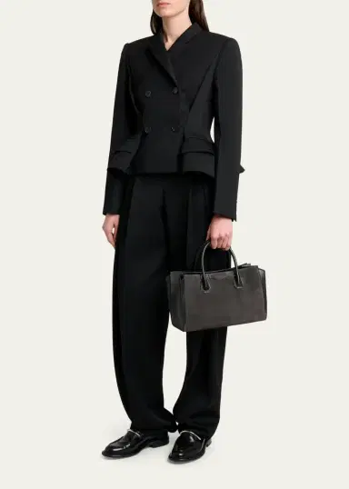Givenchy Antigona Suede & Leather Carryall Top-Handle Bag | Thumbnail 5 Givenchy Antigona Suede & Leather Carryall Top-Handle Bag | Thumbnail 5