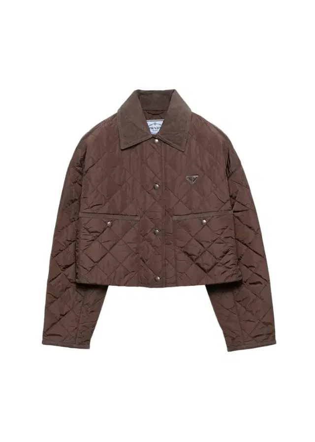 Quilted Corduroy Trim Jacket Quilted Corduroy Trim Jacket