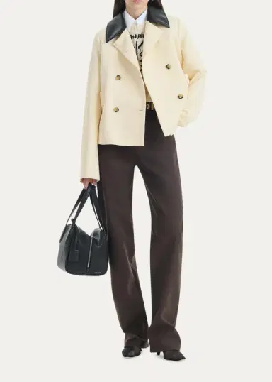 Altuzarra Harburg Cropped Double-Breasted Jacket | Thumbnail 2 Altuzarra Harburg Cropped Double-Breasted Jacket | Thumbnail 2