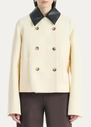 Altuzarra Harburg Cropped Double-Breasted Jacket | Thumbnail 4 Altuzarra Harburg Cropped Double-Breasted Jacket | Thumbnail 4