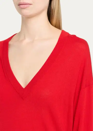 A.L.C. Nicole Wool V-Neck Sweater | Thumbnail 5 A.L.C. Nicole Wool V-Neck Sweater | Thumbnail 5
