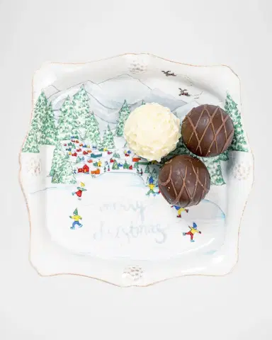 Juliska Berry & Thread North Pole 5.5" Trinket Tray | Thumbnail 2 Juliska Berry & Thread North Pole 5.5" Trinket Tray | Thumbnail 2