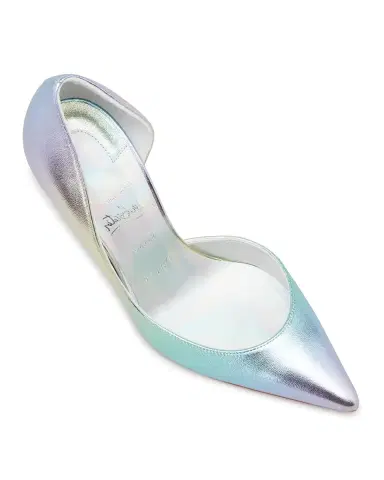 Christian Louboutin Iriza Iridescent Half-d 'Orsay Red Sole Pumps | Thumbnail 4 Christian Louboutin Iriza Iridescent Half-d 'Orsay Red Sole Pumps | Thumbnail 4
