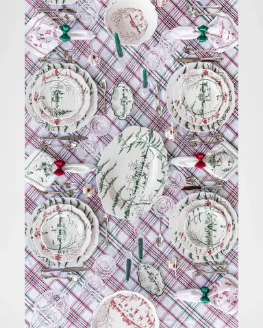 Juliska Country Estate Winter Frolic Charger Evergreen | Thumbnail 4 Juliska Country Estate Winter Frolic Charger Evergreen | Thumbnail 4