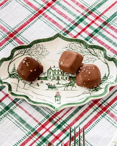 Juliska Country Estate Winter Frolic 7" Tray, Evergreen | Thumbnail 4 Juliska Country Estate Winter Frolic 7" Tray, Evergreen | Thumbnail 4