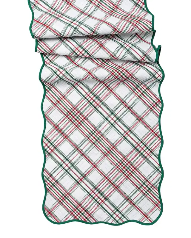 Merry Tartan Table Runner, 18" x 90" Merry Tartan Table Runner, 18" x 90"
