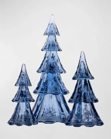 Juliska Berry and Thread 10.5-Inch Blue Tree 3-Piece Set | Thumbnail 2 Juliska Berry and Thread 10.5-Inch Blue Tree 3-Piece Set | Thumbnail 2