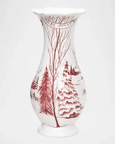 Juliska Country Estate Winter Frolic 9" Vase | Thumbnail 3 Juliska Country Estate Winter Frolic 9" Vase | Thumbnail 3
