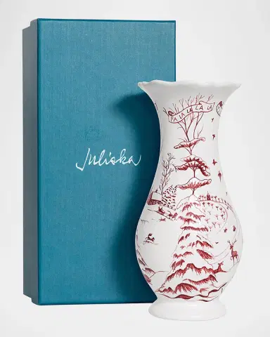Juliska Country Estate Winter Frolic 9" Vase | Thumbnail 6 Juliska Country Estate Winter Frolic 9" Vase | Thumbnail 6