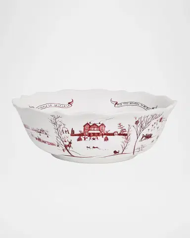 Juliska Country Estate Winter Frolic 11" Serving Bowl | Thumbnail 2 Juliska Country Estate Winter Frolic 11" Serving Bowl | Thumbnail 2