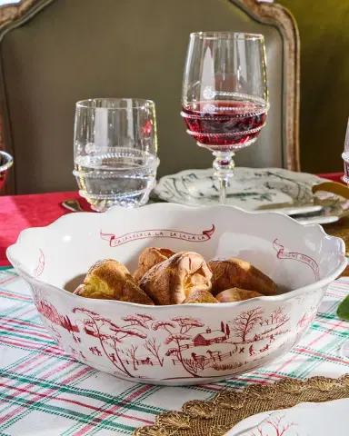 Juliska Country Estate Winter Frolic 11" Serving Bowl | Thumbnail 5 Juliska Country Estate Winter Frolic 11" Serving Bowl | Thumbnail 5