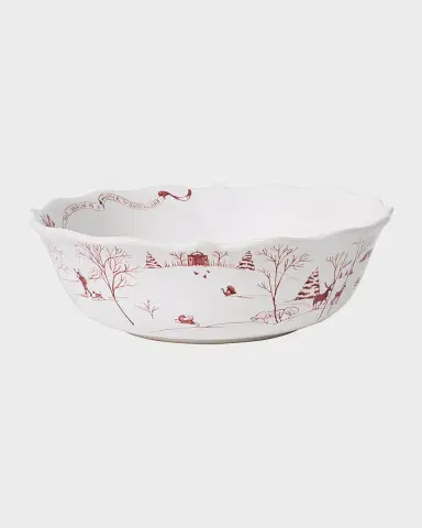 Juliska Country Estate Winter Frolic 11" Serving Bowl | Thumbnail 7 Juliska Country Estate Winter Frolic 11" Serving Bowl | Thumbnail 7