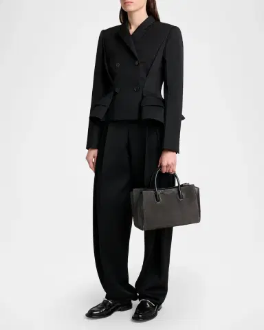Givenchy Antigona Suede & Leather Carryall Top-Handle Bag | Thumbnail 5 Givenchy Antigona Suede & Leather Carryall Top-Handle Bag | Thumbnail 5
