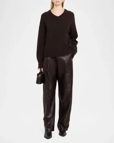 A.L.C. Calven Cashmere V-Neck Sweater | Thumbnail 2 A.L.C. Calven Cashmere V-Neck Sweater | Thumbnail 2