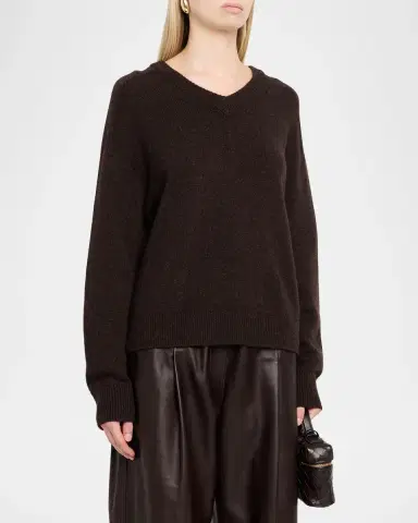 A.L.C. Calven Cashmere V-Neck Sweater | Thumbnail 4 A.L.C. Calven Cashmere V-Neck Sweater | Thumbnail 4
