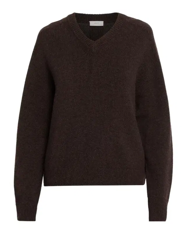 Calven Cashmere V-Neck Sweater Calven Cashmere V-Neck Sweater