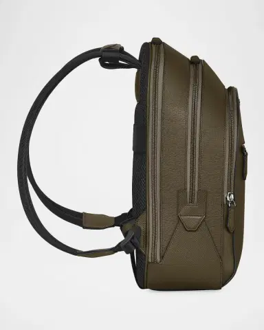Montblanc Men's Sartorial Leather Backpack | Thumbnail 2 Montblanc Men's Sartorial Leather Backpack | Thumbnail 2