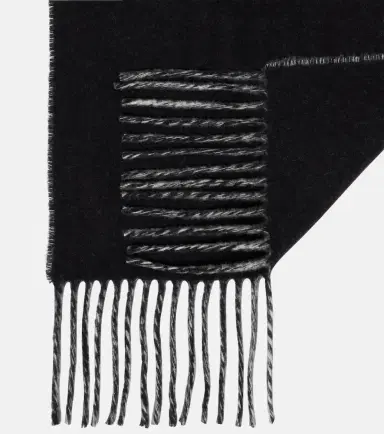 Jacquemus Jacquard logo virgin wool scarf | Thumbnail 3 Jacquemus Jacquard logo virgin wool scarf | Thumbnail 3