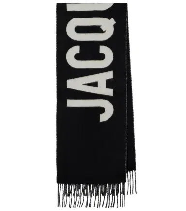 Jacquemus Jacquard logo virgin wool scarf | Thumbnail 1 Jacquemus Jacquard logo virgin wool scarf | Thumbnail 1