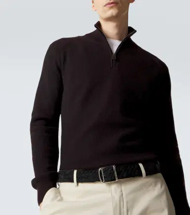 Brioni Cashmere and wool half-zip sweater | Thumbnail 5 Brioni Cashmere and wool half-zip sweater | Thumbnail 5