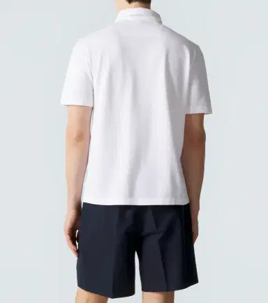 Brioni Cotton piqué polo shirt | Thumbnail 4 Brioni Cotton piqué polo shirt | Thumbnail 4