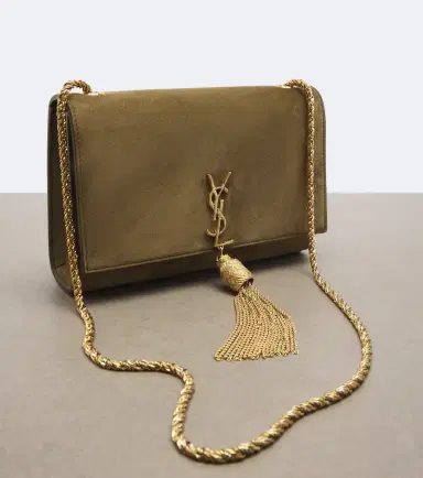 Saint Laurent Kate Small suede shoulder bag | Thumbnail 4 Saint Laurent Kate Small suede shoulder bag | Thumbnail 4