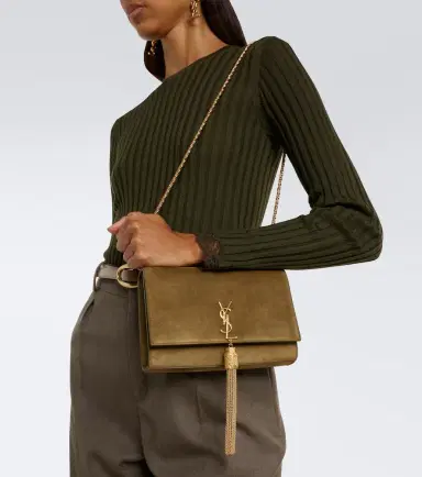 Saint Laurent Kate Small suede shoulder bag | Thumbnail 6 Saint Laurent Kate Small suede shoulder bag | Thumbnail 6