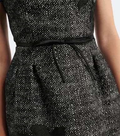 Erdem Embroidered wool-blend midi dress | Thumbnail 3 Erdem Embroidered wool-blend midi dress | Thumbnail 3