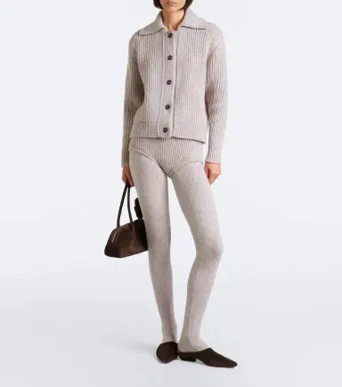 Magda Butrym Wool-blend tights | Thumbnail 2 Magda Butrym Wool-blend tights | Thumbnail 2