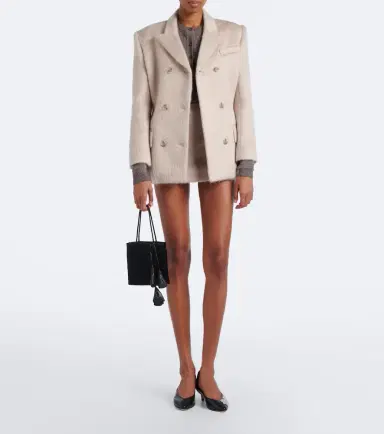 Magda Butrym Mohair and wool-blend miniskirt | Thumbnail 5 Magda Butrym Mohair and wool-blend miniskirt | Thumbnail 5