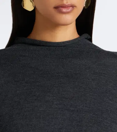 Magda Butrym Draped wool sweater | Thumbnail 4 Magda Butrym Draped wool sweater | Thumbnail 4