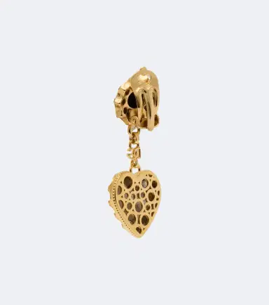 Dolce & Gabbana Sacro Cuore embellished clip-on earrings | Thumbnail 4 Dolce & Gabbana Sacro Cuore embellished clip-on earrings | Thumbnail 4