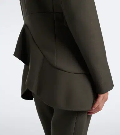Proenza Schouler Maera ruffled wool-blend blazer | Thumbnail 4 Proenza Schouler Maera ruffled wool-blend blazer | Thumbnail 4