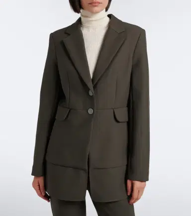 Proenza Schouler Maera ruffled wool-blend blazer | Thumbnail 5 Proenza Schouler Maera ruffled wool-blend blazer | Thumbnail 5