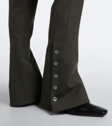 Proenza Schouler Althea wool-blend flared pants | Thumbnail 5 Proenza Schouler Althea wool-blend flared pants | Thumbnail 5