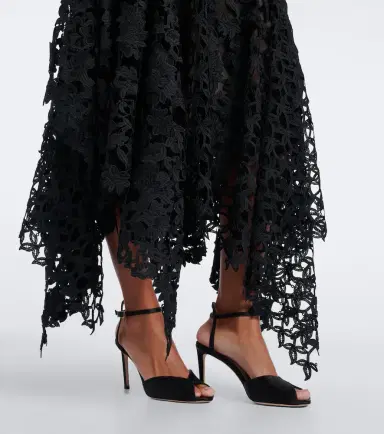 Oscar de la Renta Lace asymmetric gown | Thumbnail 5 Oscar de la Renta Lace asymmetric gown | Thumbnail 5