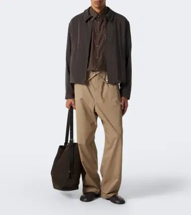 Lemaire Cotton twill wide-leg pants | Thumbnail 2 Lemaire Cotton twill wide-leg pants | Thumbnail 2