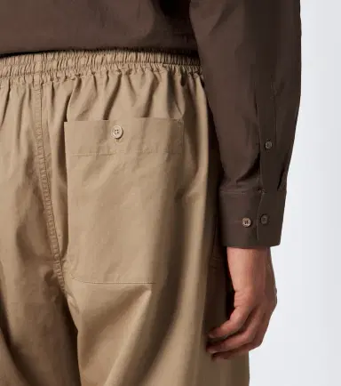 Lemaire Cotton twill wide-leg pants | Thumbnail 4 Lemaire Cotton twill wide-leg pants | Thumbnail 4