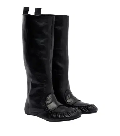 Acne Studios Bojan leather knee-high boots | Thumbnail 1 Acne Studios Bojan leather knee-high boots | Thumbnail 1