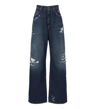 Dolce & Gabbana Distressed wide-leg jeans | Thumbnail 1 Dolce & Gabbana Distressed wide-leg jeans | Thumbnail 1