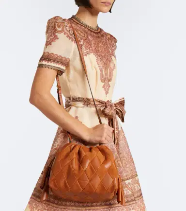 Zimmermann Cloud 91 Medium leather and suede clutch | Thumbnail 4 Zimmermann Cloud 91 Medium leather and suede clutch | Thumbnail 4