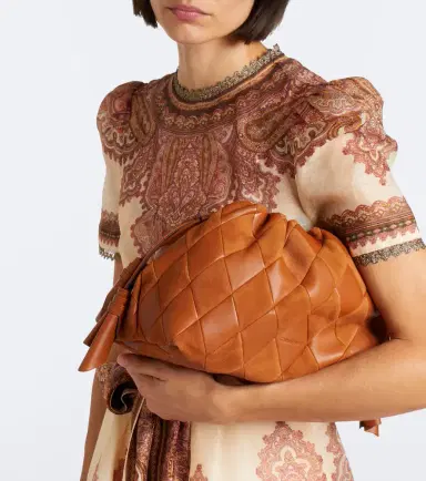 Zimmermann Cloud 91 Medium leather and suede clutch | Thumbnail 6 Zimmermann Cloud 91 Medium leather and suede clutch | Thumbnail 6