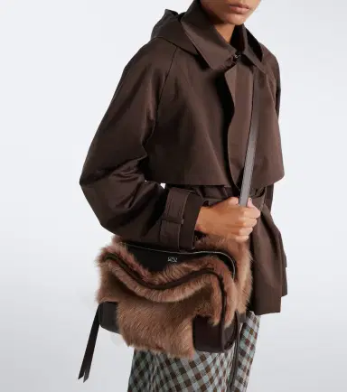 Loewe Amazona 180 Medium shearling top-handle bag | Thumbnail 6 Loewe Amazona 180 Medium shearling top-handle bag | Thumbnail 6