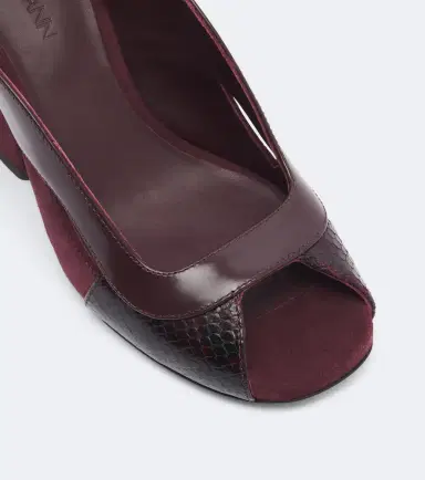 Zimmermann Marvi suede-trimmed leather sandals | Thumbnail 2 Zimmermann Marvi suede-trimmed leather sandals | Thumbnail 2