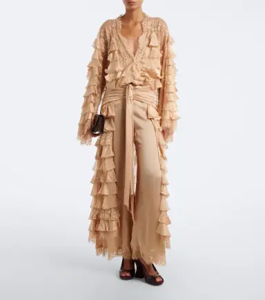 Zimmermann Marvi suede-trimmed leather sandals | Thumbnail 5 Zimmermann Marvi suede-trimmed leather sandals | Thumbnail 5
