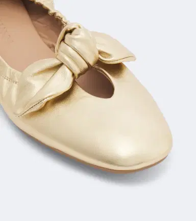 Zimmermann Carousel metallic leather ballet flats | Thumbnail 3 Zimmermann Carousel metallic leather ballet flats | Thumbnail 3
