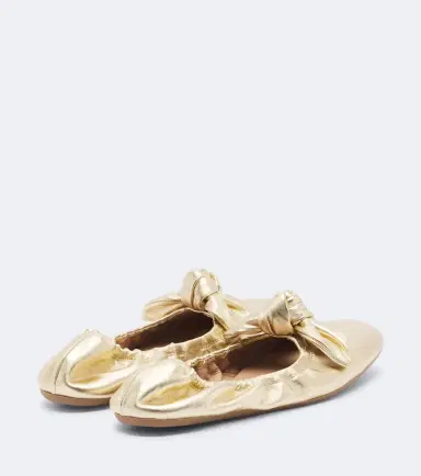 Zimmermann Carousel metallic leather ballet flats | Thumbnail 4 Zimmermann Carousel metallic leather ballet flats | Thumbnail 4