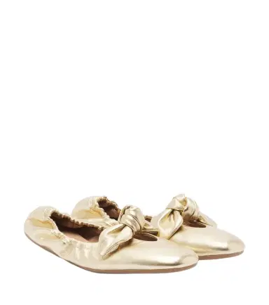 Zimmermann Carousel metallic leather ballet flats | Thumbnail 1 Zimmermann Carousel metallic leather ballet flats | Thumbnail 1